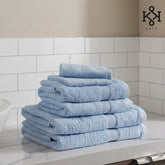 6-piece Shayne Bath Towel Set - Light Blue