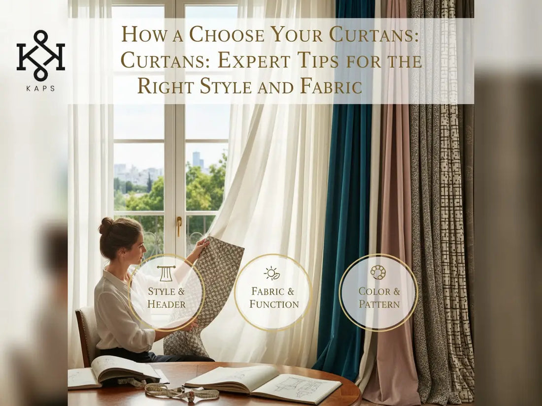 How to Choose Your Curtains Expert Tips for the Right Style and Fabric